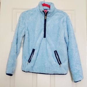 Lilly Pulitzer Skipper Sherpa Popover